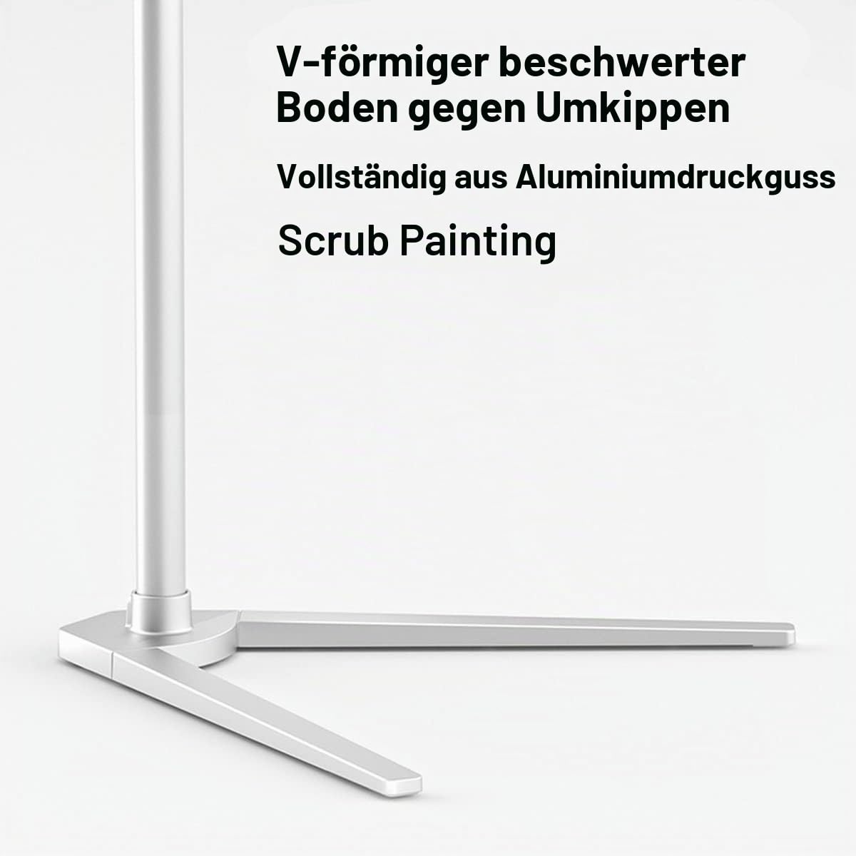 Buchständer, sprechender Rednerpultständer, tragbarer Rednerpultständer, höhenverstellbar, um 360 Grad schwenkbar, for Kirche, Klassenzimmer, Büro, Kinderlesung