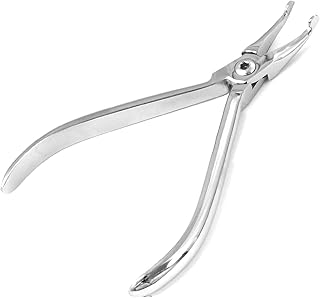 LAJA Imports Dental How Plier Curved Utility Wire Bending Orthodontic Braces Placement Holding Archwires Posterior Howe Pliers