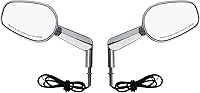 Vista 8 de Espejos retrovisores musculares LED intermitentes aptos para Harley Davidson VROD V-Rod VRSCF