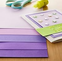 Vista 2 de Recollections Papel de cartulina, 8 1/2" X 11" Purple Passion