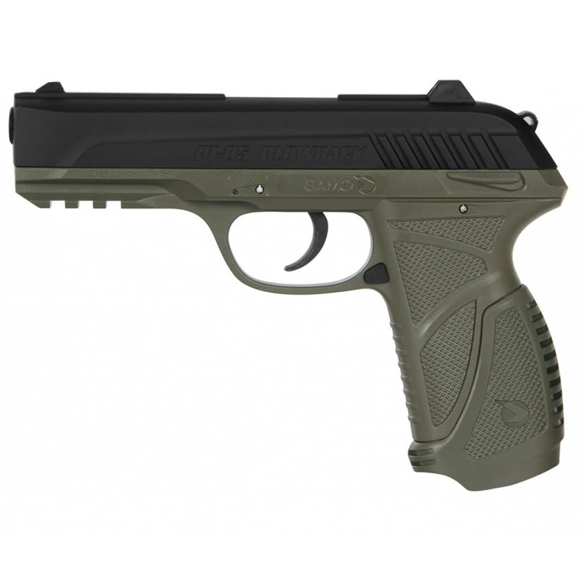 GAMO Pistola PT 85 BLOWBACK Olive *Cargador 62120US001SP 4,5 Unisex Adultos