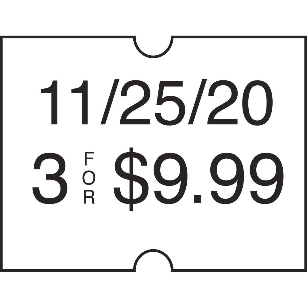 XL Pro 2FS Date Time Label Makers Gun 2-Line 8 Character
