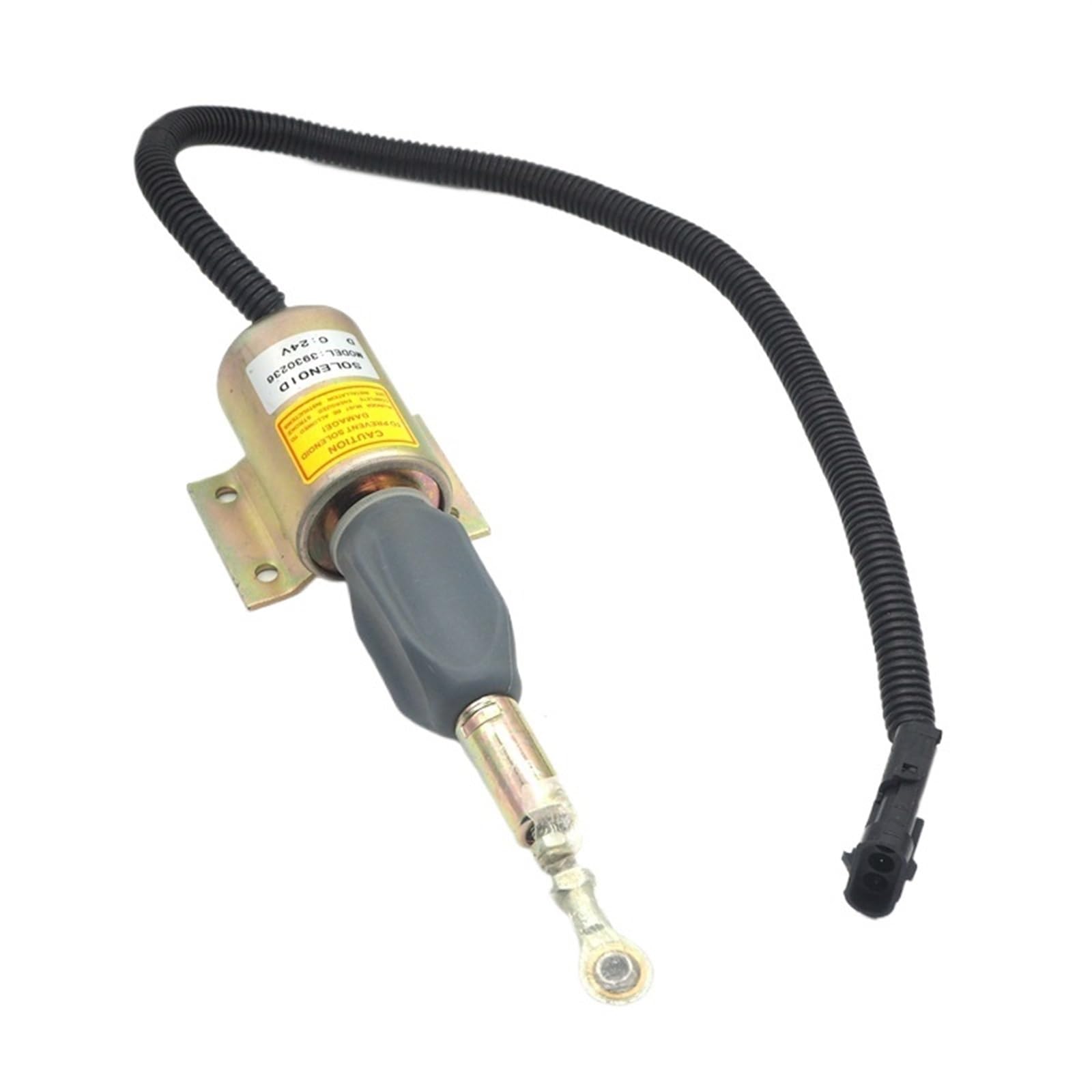 Gadsqdkok 3930236 24V Stop Solenoid 3930235 Sa4348-12 3930236 Sa-4348-24 Generator Engine Fuel Shutoff Solenoid Valve 12V/24V