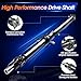 Amzdrive Rear Drive Shaft Prop Shaft Driveshaft Assembly Fit for Subaru Forester 2003-2005 2.0T/2.5T 4AT AWD, Replace# 27111SA000, 27111SA001