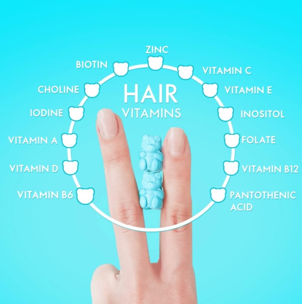 🔥 Cаѕhbасk uр tо 70% SugarBear Hair Vitamins, Vegan Gummy Hair Vitamins with Biotin, Vitamin D, Vitamin B-12, Folic Acid, Vitamin A (1 Month Supply) 50% оƒƒ Dіѕсоunt SugarBear Hair Vitamins, Vegan Gummy Hair Vitamins with Biotin, Vitamin D, Vitamin B-12, Folic Acid, Vitamin A (1 Month Supply)