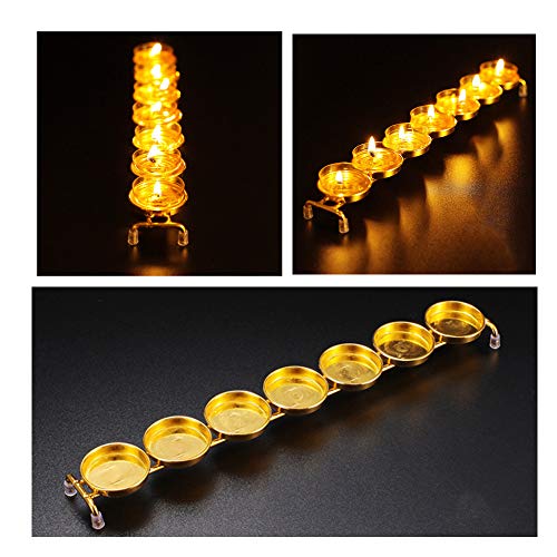 Preisvergleich Produktbild AKDSteel Home Butter Lampenhalter Kerzenhalter für 7 Kerzen