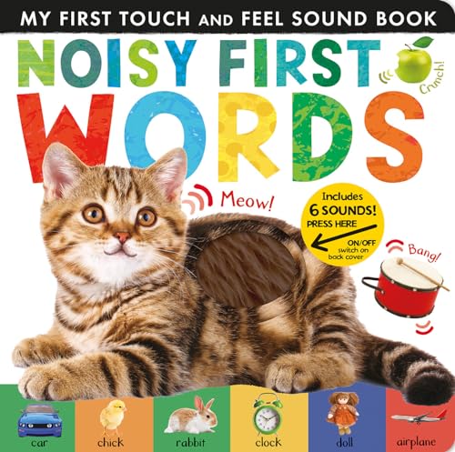 Image of Noisy First Words: Includes 6 Sounds and an On/Off Switch on the Back Cover! (My First)