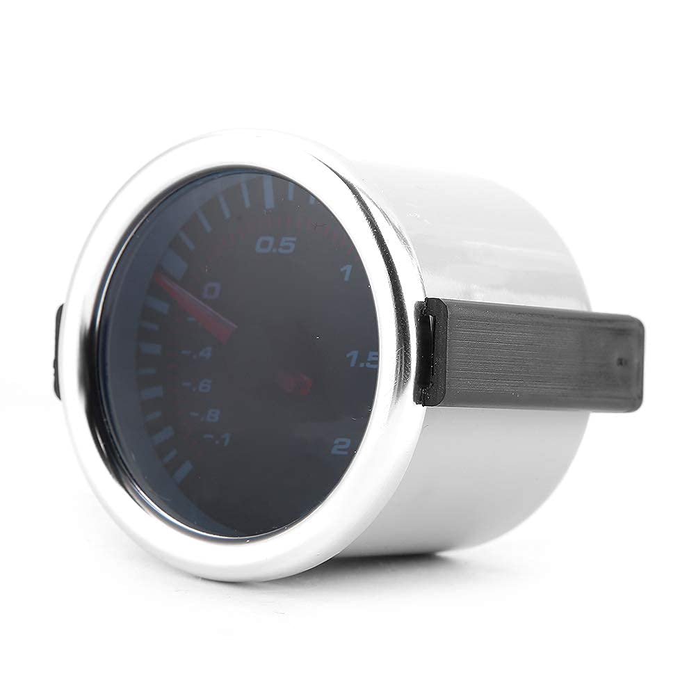 Indicatore LED Turbo Boost Press Gauge Boost Bar per auto con misuratore booster da 2 "/ 52 mm di diametro per accessori auto