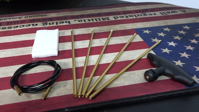 Boosteady .177 Cal & .22 Cal Airgun Cleaning Kit With Cotton Mop Brass