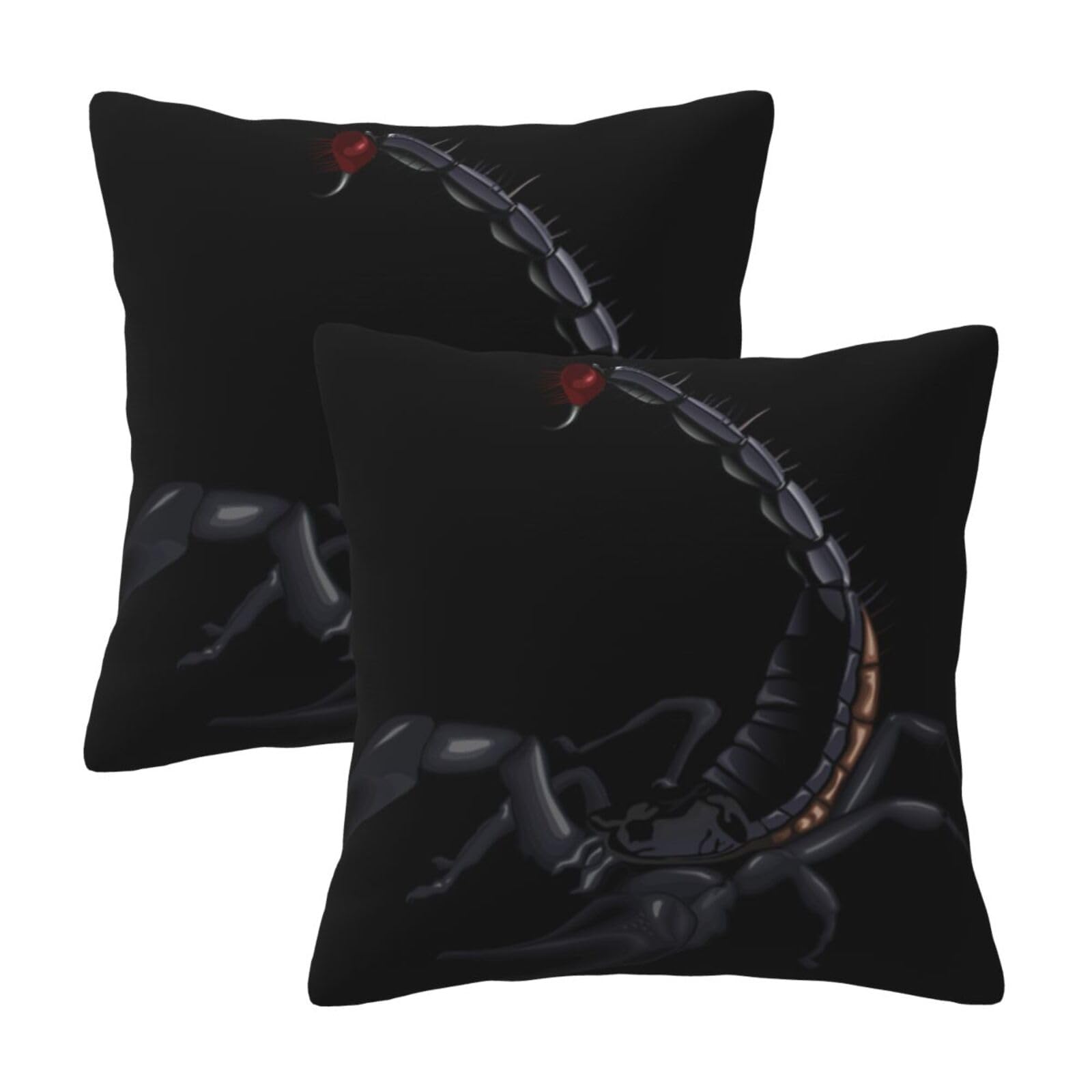 RRhgipp Scorpion Throw Pillow Cases Decorative Cushion Covers Couch Bed Sofa Decoration Xmas Gifts Bed