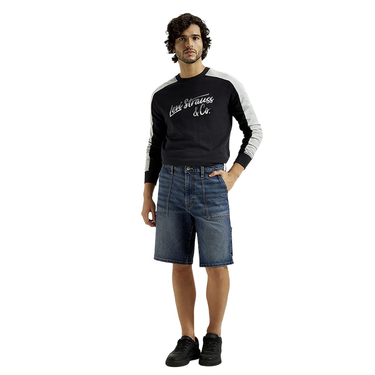 Levi's Men's 568 Loose Fit Mid Rise Jeans-picture-13