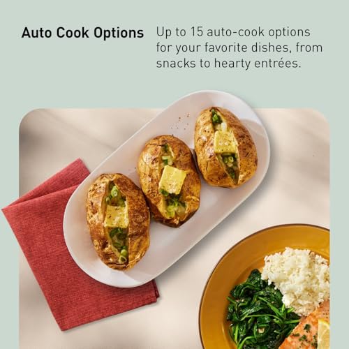 Panasonic NN-SN76LS 1.6 cu.ft Cyclonic Inverter Countertop Microwave Oven 1250Watt Power with Genius Sensor Cooking, 19.44"D x 21.88"W x 11.94"H, Stainless Steel view 6