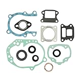 cyclingcolors pochette de joint moteur moto scooter mobylette compatible avec peugeot tkr trekker speedfight air buxy elyseo speedake squab