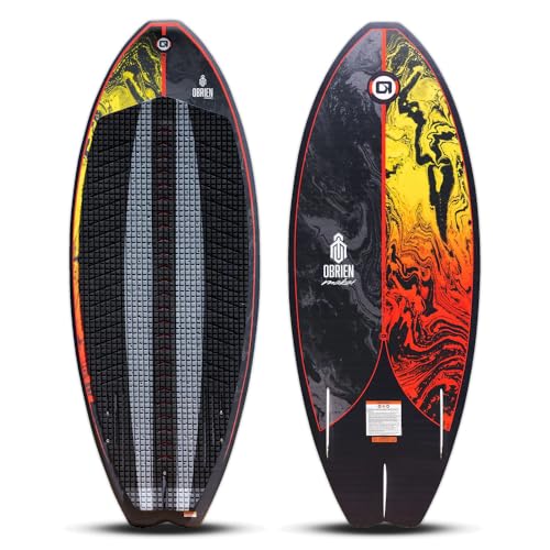 O'Brien Makai Wakesurf Board – High-Performance Surf-Style Board for Speed, Stability & Control – Lightweight & Durable