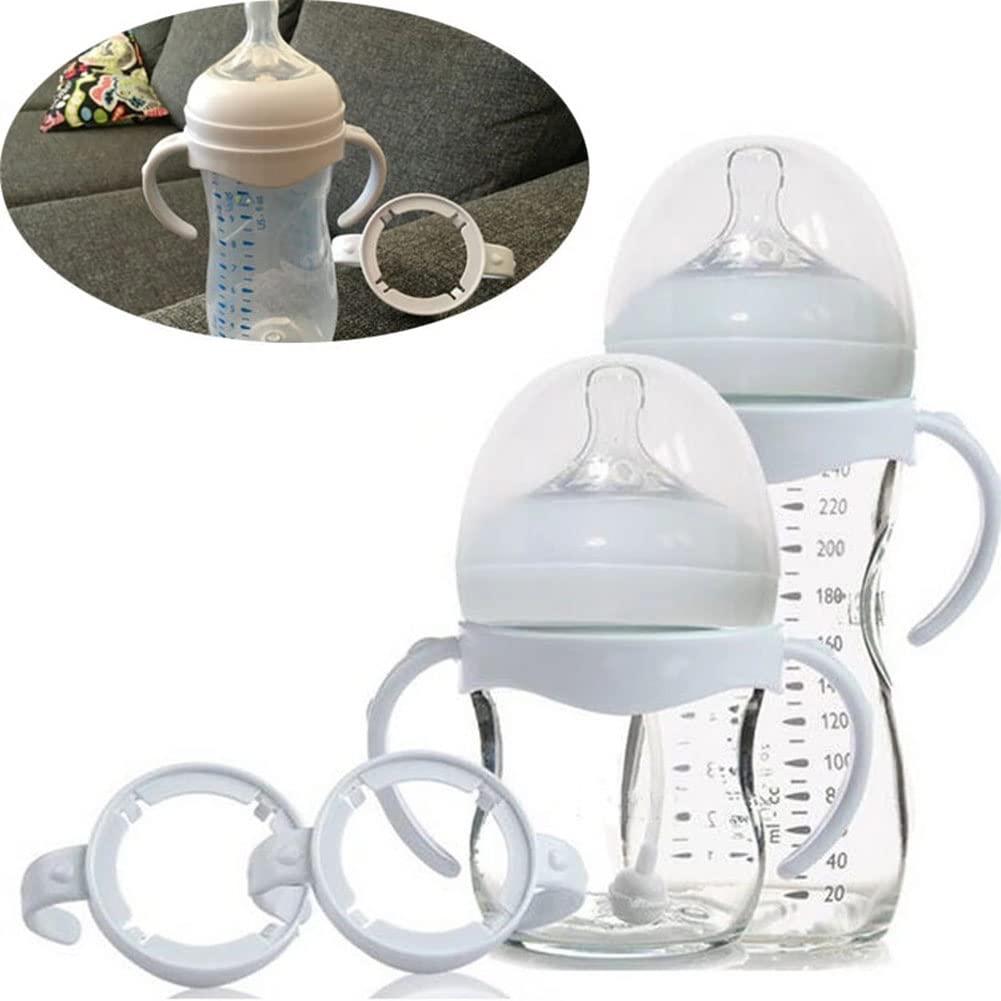 Morofme 2 manici per biberon Avent Natural Wide Mouth in vetro PP, accessori per biberon