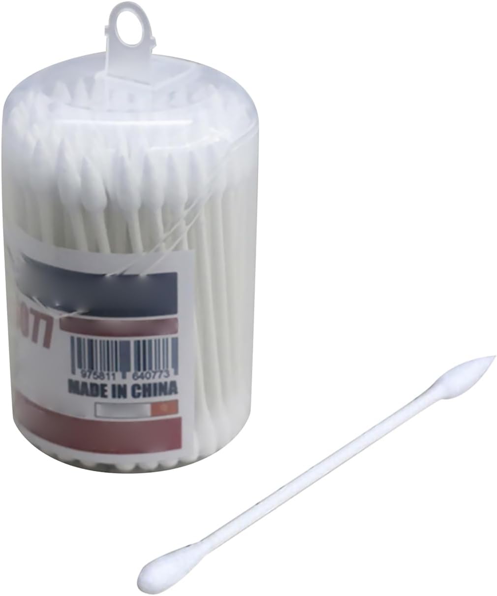 100PCS Double Ended Wipe Craft Cotton Swab for for Gundam Making Tool Parts