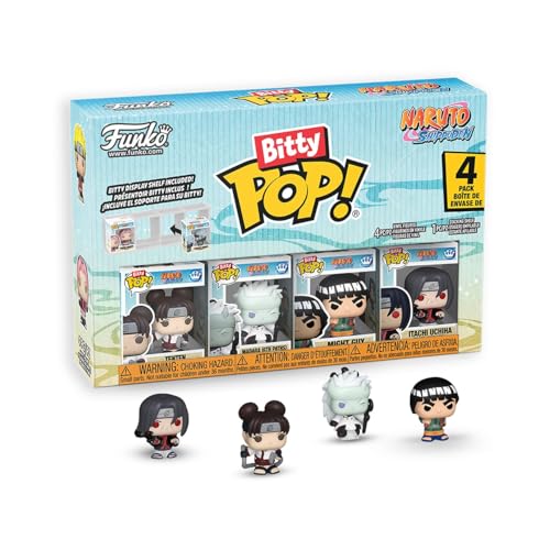 Funko Bitty Pop! 4 Pack: Naruto - Battles - Figura de Vinilo Coleccionable - Idea de Regalo - Mercancía Oficial - Juguetes para niños y Adultos - Figura Modelo para coleccionistas y exhibición