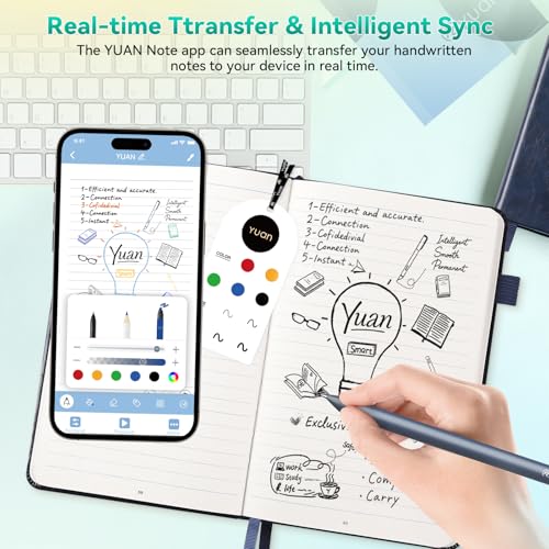 Digital Pen Writing Set - Smart Pen for Note-Taking with Notebook and Pen Refilll - Thumbnail 2
