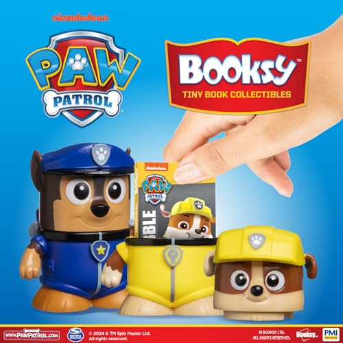 P.M.I. PAW Patrol 6-Pack Collectible Action Figures with Hidden Storybooks — Toys for Boys Girls Ages 3-8, Officially Licensed, Includes Chase, Marshall, Skye, Rubble, Rocky & Liberty - image 3