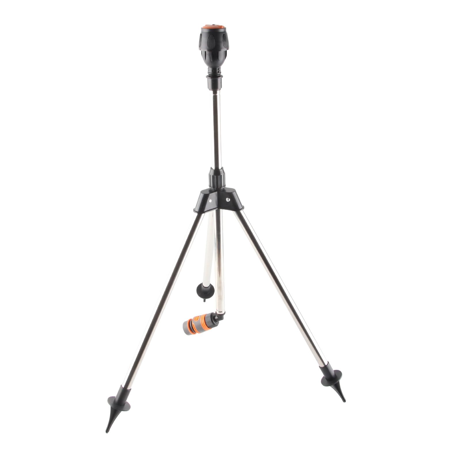 Irrigatore da Giardino Treppiedi,Ugello di Irrigazione Rotante Automatico a Treppiede,Irrigatore 360 Gradi Irrigatore ad Altezza Regolabile per Irrigazione a Treppiede per Prato da Giardino