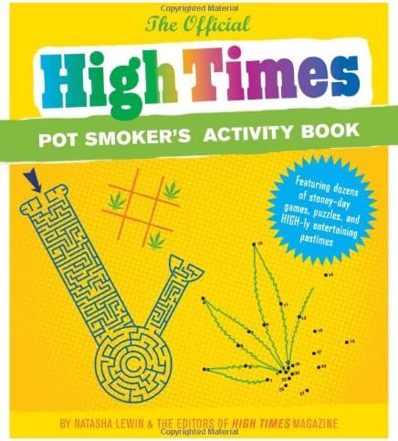 Official High Times Pot Smoker's Activity Book