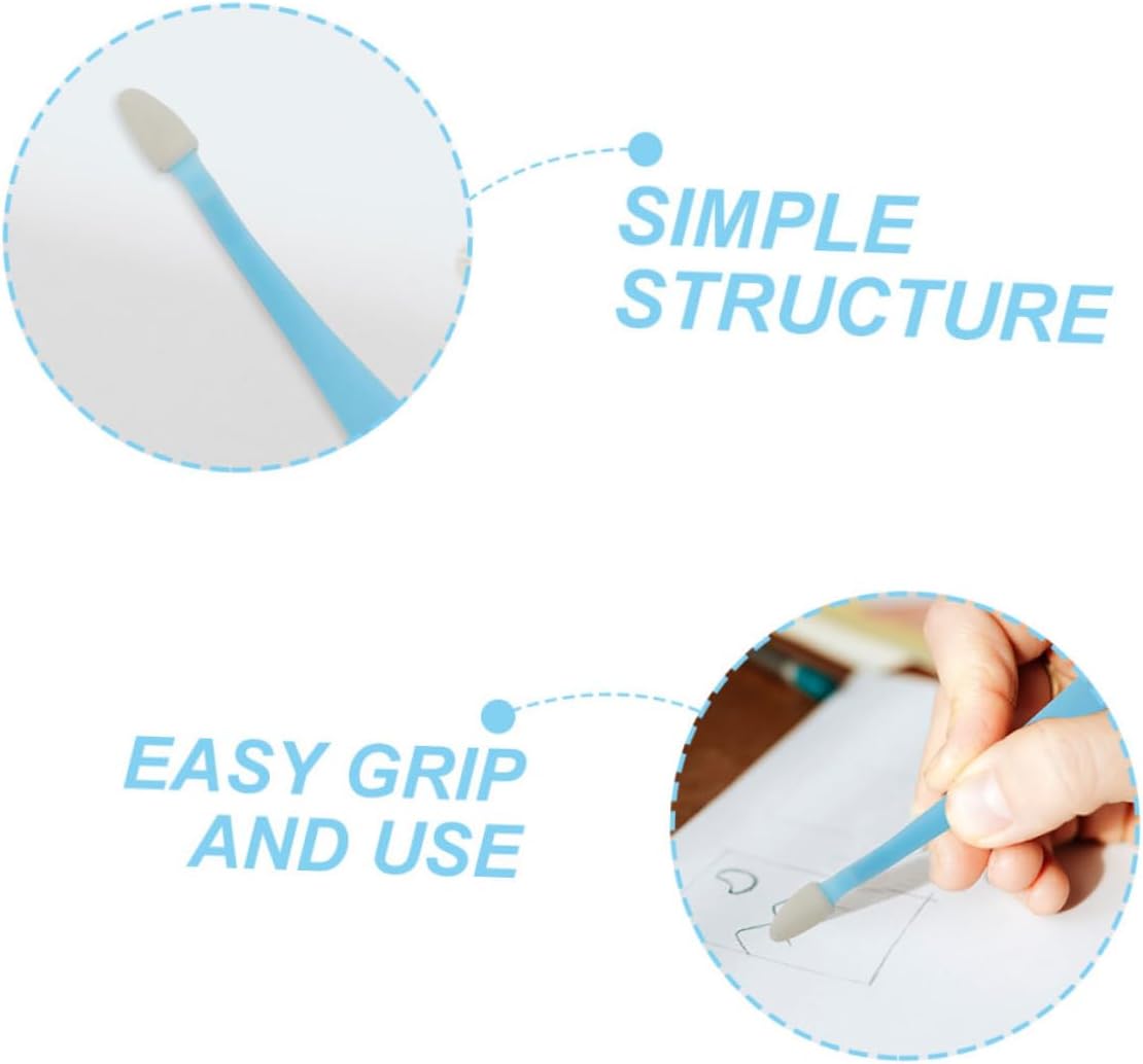 PLAFOPE 1set Blending Sticks for Drawing Ergonomic Sketching Tool Smudging and Highlighting Includes Blending Sponges and Replacement Tips for Beginners and Art Enthusiasts