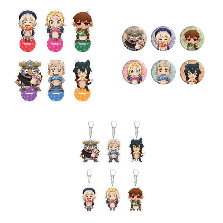 ファリン センシ イヅツミ チルチャック ライオス ダンジョン飯 メイド TVアニメ「ダンジョン飯」より、ライオス、マルシル、チルチャック