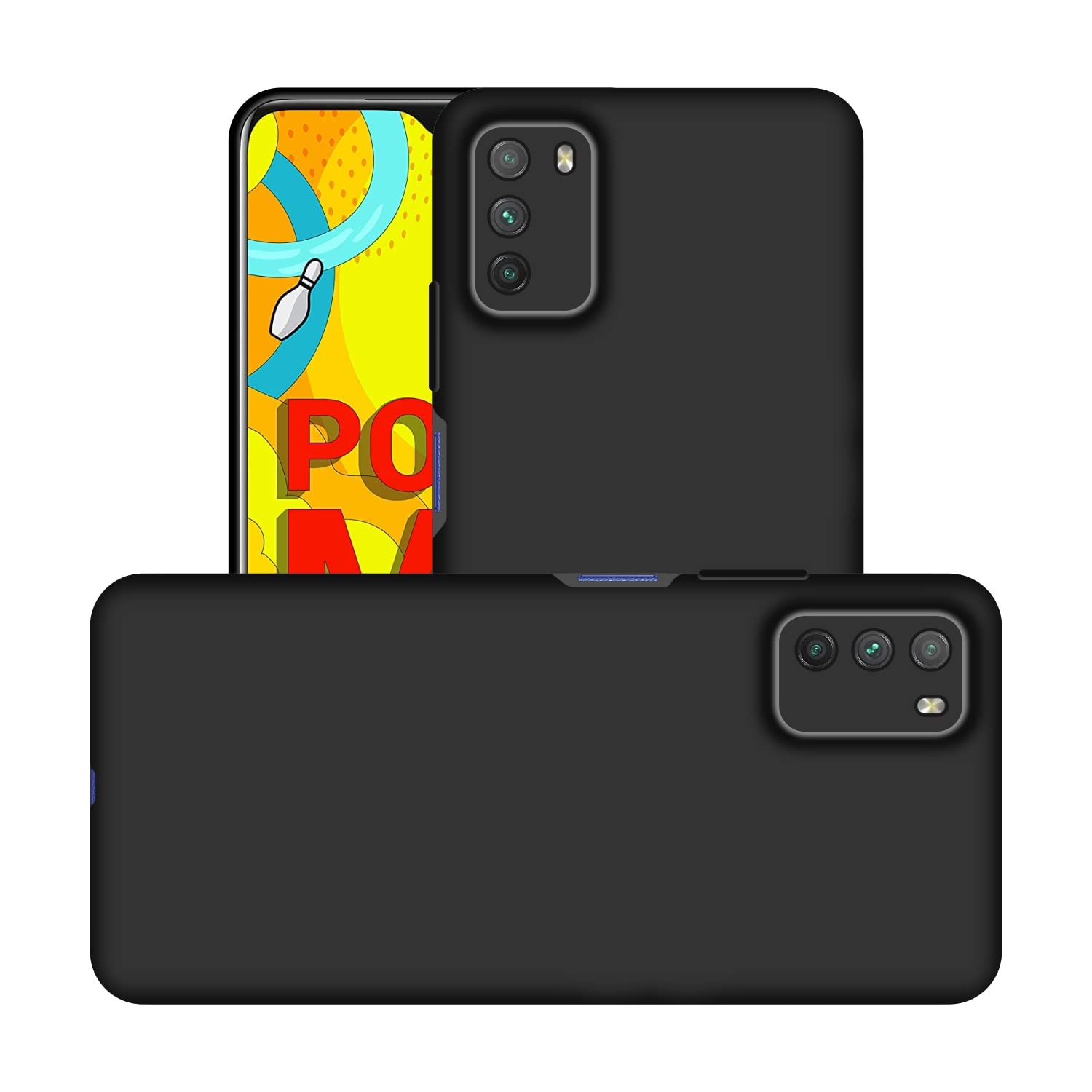 Case Creation Liquid TPU Case for Xiaomi Redmi 9T Black