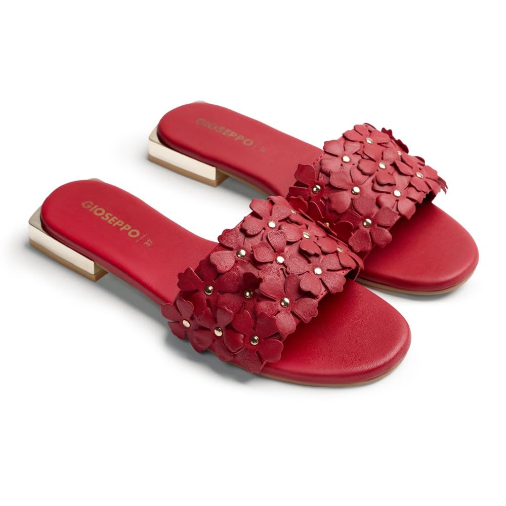 GIOSEPPO Women's Gatundu Open Heel, red, 4.5 UK
