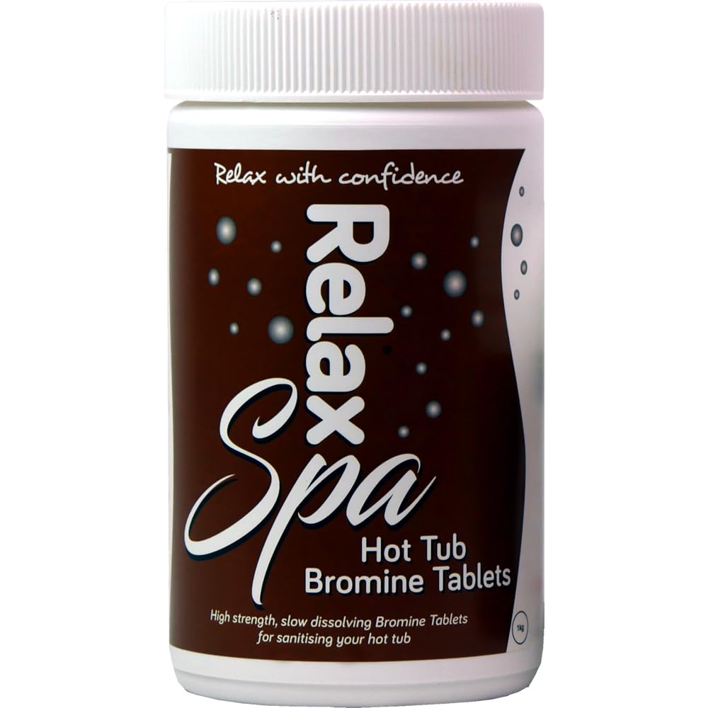 1kg Relax Spa Bromine Tablets by Relax