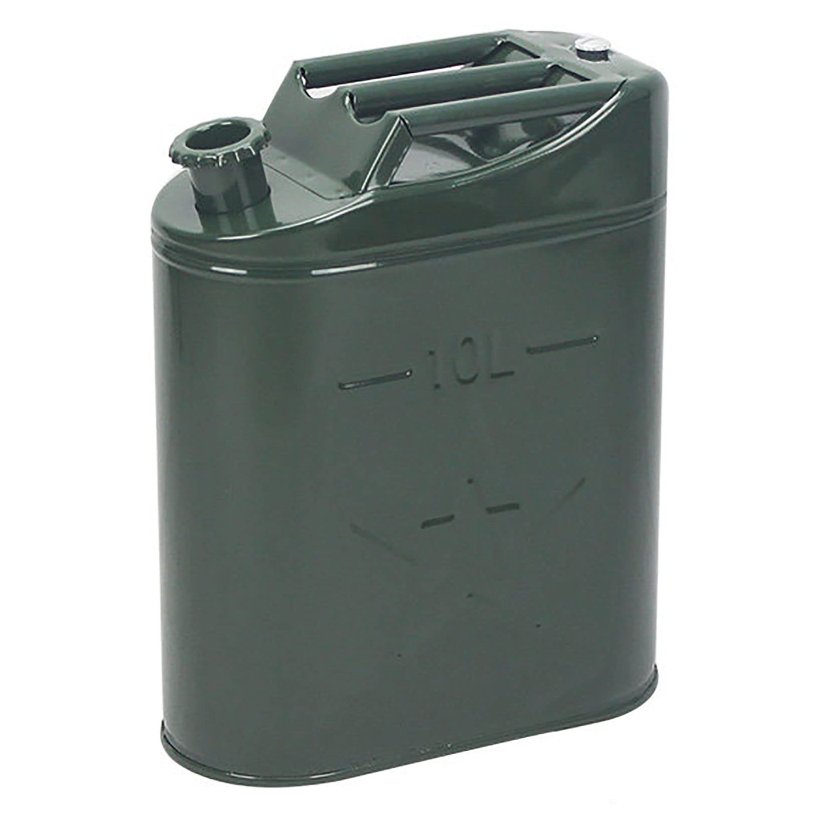 jerry can， Portable Motorcycle Gas Fuel Tank Metal Petrol Car Gokart Spare Container Gasoline Tanks Canister