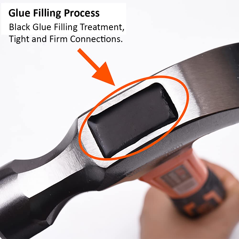 Harden Claw Hammer - Fiberglass Handle -4