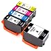 Produktbild ESMOnline 5 kompatible XL Druckerpatronen (5 Farben) als Ersatz für Epson 202 (T02E1/T02Fx und T02G1/T02Hx) zu Epson Expression Premium XP 6105 6100 6005 6000