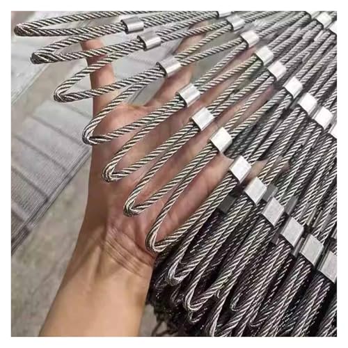 Filet de sécurité antichute : maille inox 10cm ultra robuste - 2