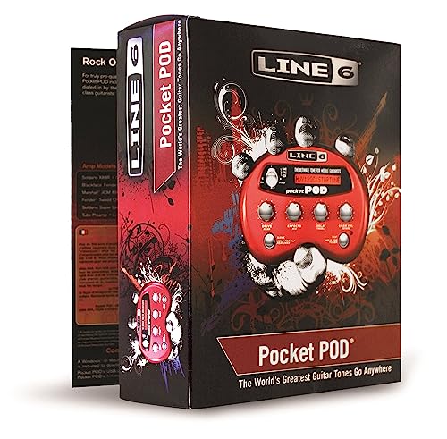 Line 6 Pocket Pod Multi Effet Guitare processeur modélisation ampli et pédale - 3