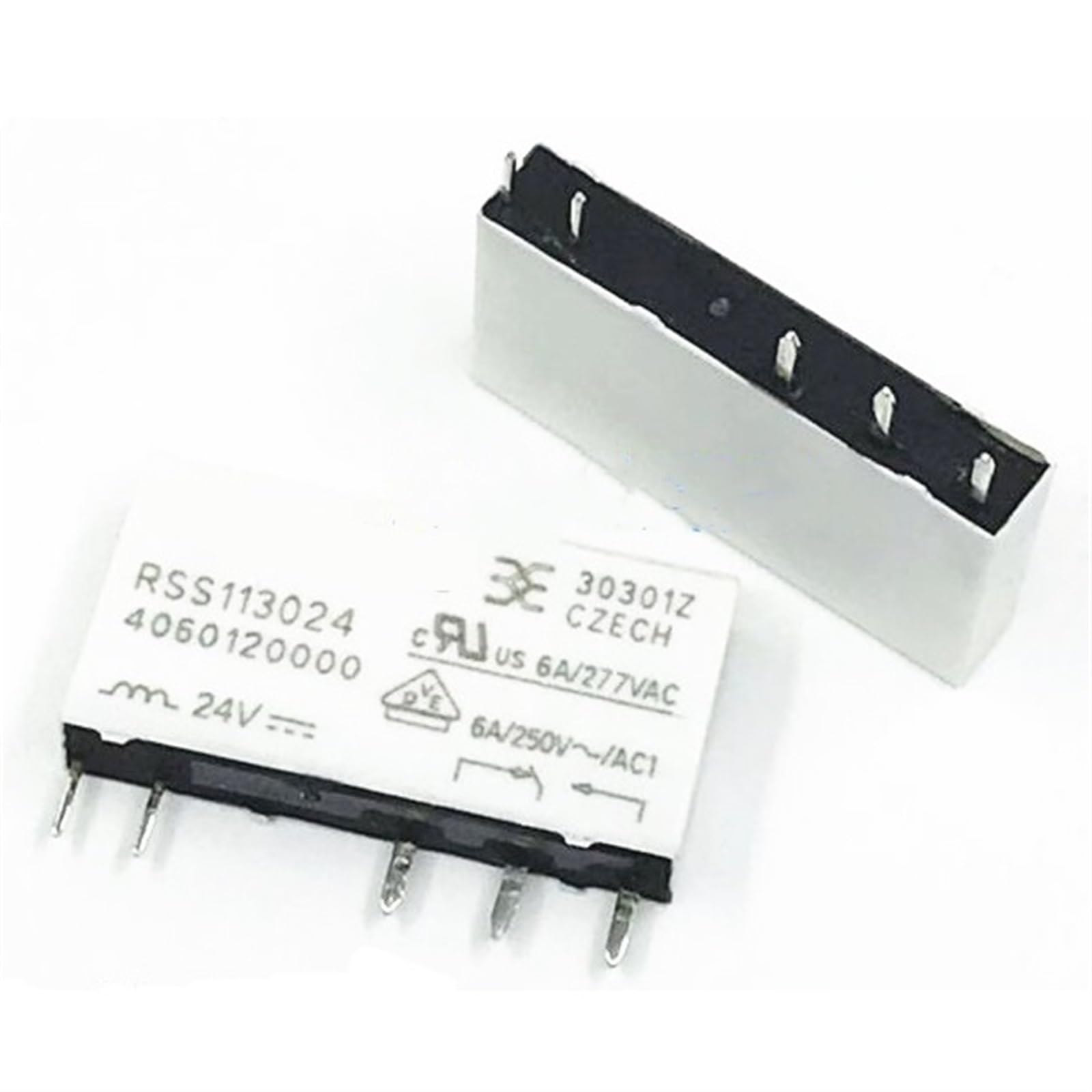 Relais RSS113024 24V 6A avec commutation 5PIN haute précision
