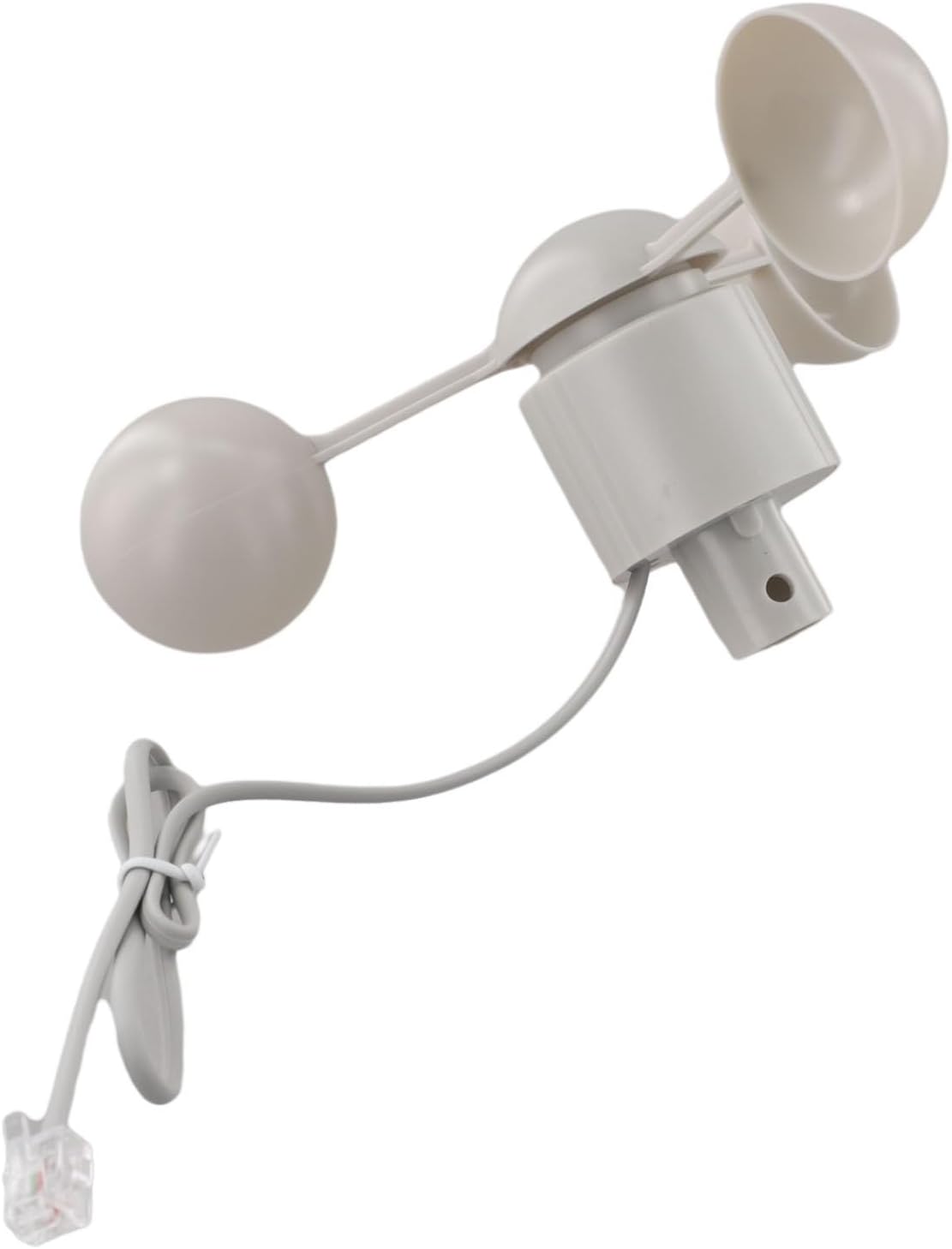 Replacement Anemometer Sensor WH-SP-WS01 for Weather Station - Plastic Gauge Part for Meteorology Instruments