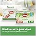 HUGGIES Natural Care Unscented Baby Wipes, Sensitive, 3 Refill Pack Plus Refillable Tub, 624Count Total