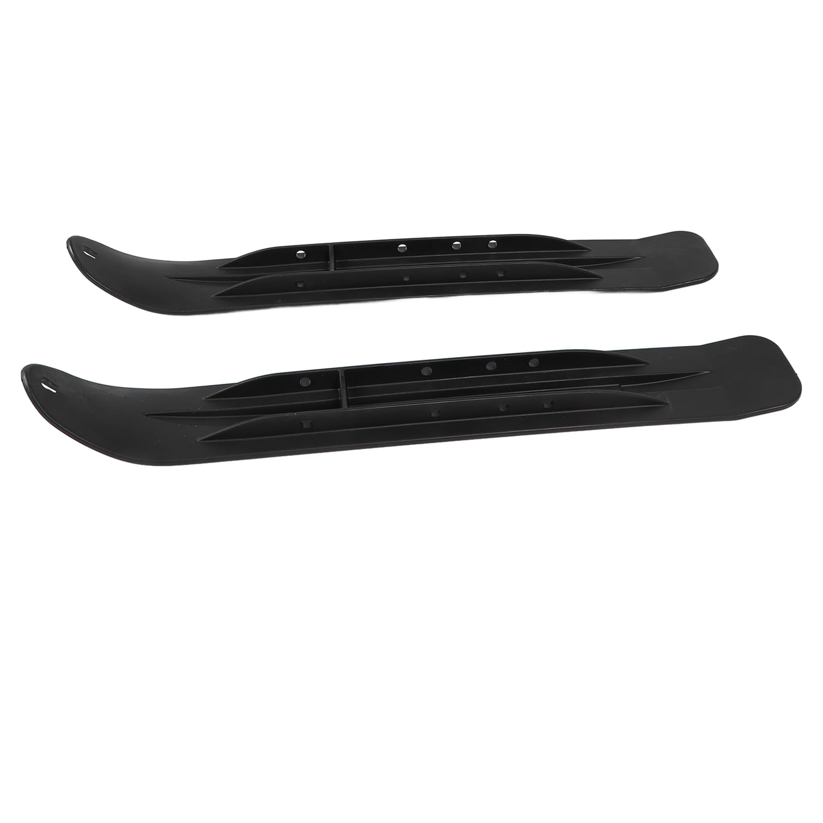 1 Pair Snow Bike Sledge Sled Anti Slip Enhanced Grip Snow Racer Skid for Quad Bike Go Kart UTV Four Wheel Motorcycles