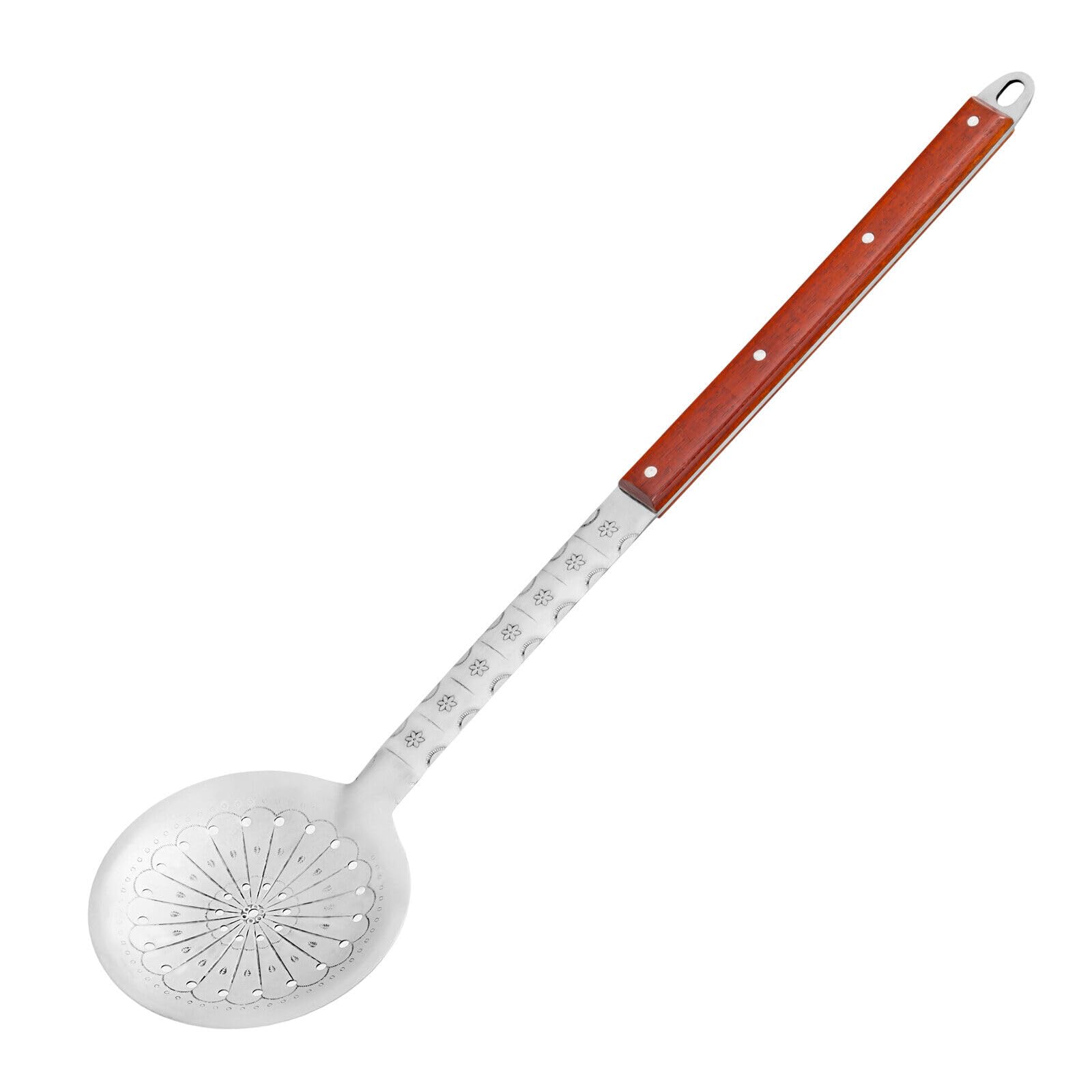 3er-Set XXL 60 cm Schöpflöffel Suppenkelle Küchenhelfer | Gießlöffel Soßenlöffel Schaumkelle Schumovka Schaumlöffel Edelstahl Perfekt für Kazans oder Großküchen