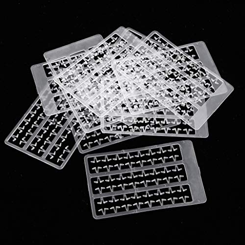 LEIPUPA 50pcs Boilie Pesque Pára Isca em Forma de V Rolha para Pellets Carne Milho
