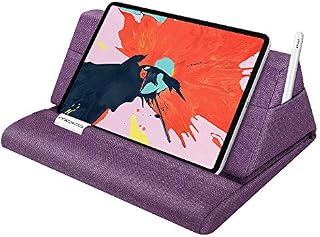 MoKo Tablet Pillow Stand, Soft Bed Pillow Holder, Fits up to 11" Pad