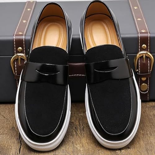 Men's Comfort Loafers Business Casual Shoes Multi-Purpose Driving Shoes4