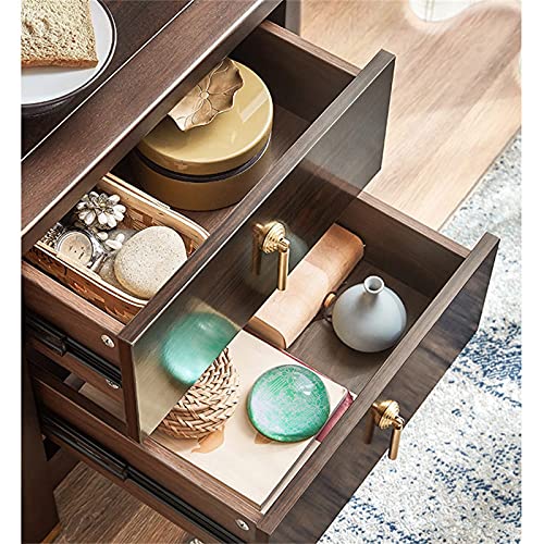 Table de chevet en bois massif 2 tiroirs pour désencombrer votre lit