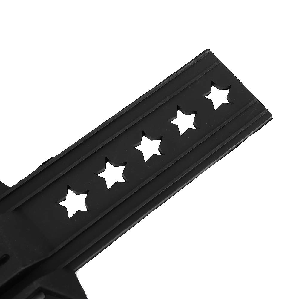Protezione del tubo di scarico, protezione della copertura della protezione del tubo dello scudo termico di scarico del motociclo in silicone universale(Nero)