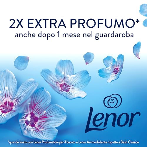 Lenor Profumatore Bucato Perle Profumate Lavatrice, Risveglio Primaverile Maxi Formato 6 x 195g, Intensificatore Di Profumo