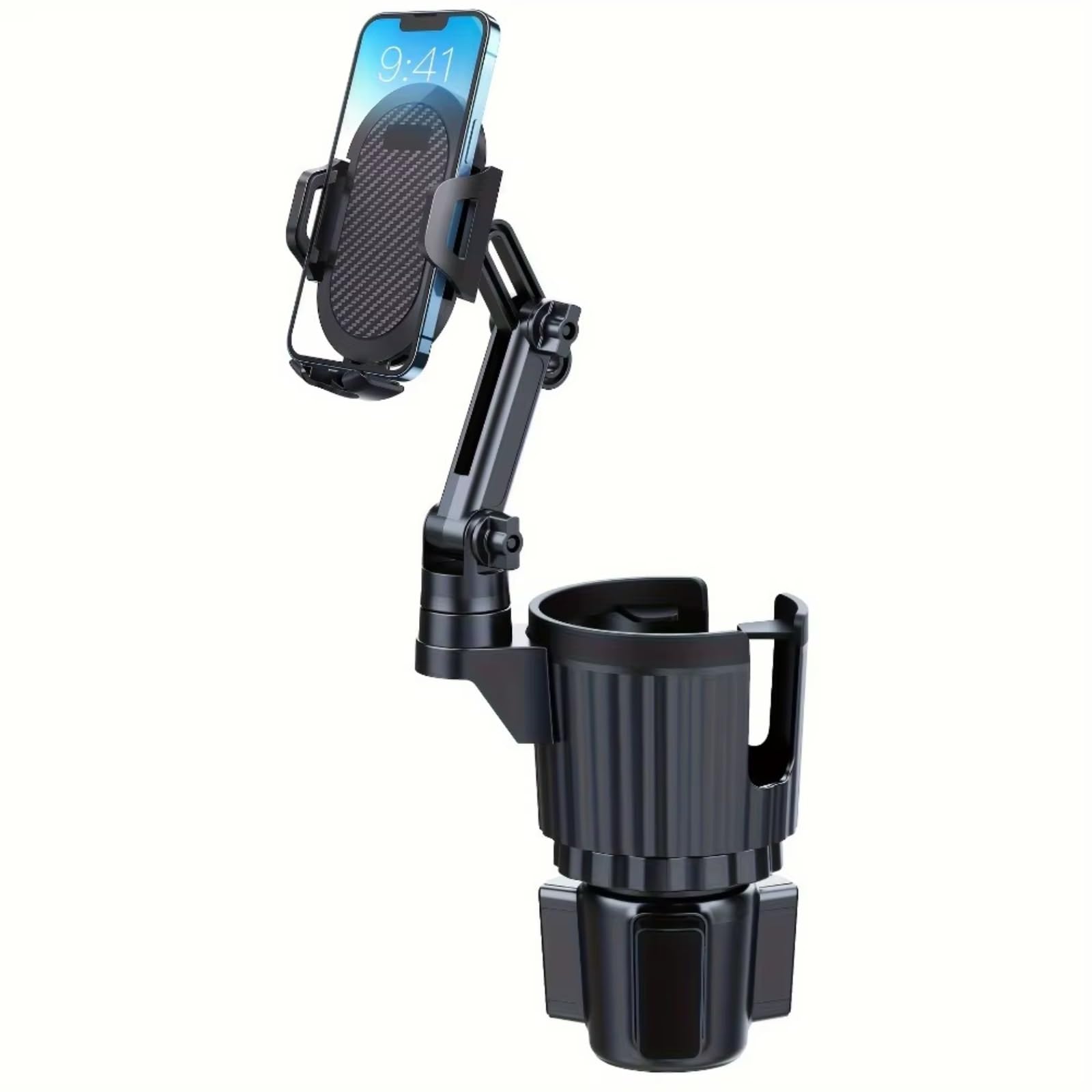 Auto Innenraum Zubehör Supporto Per Telefono Portabicchieri Auto 2 In 1 Con Rotazione Del Grado Di Base Regolabile Tutti Gli Accessori Delle Parti Di Ricambio