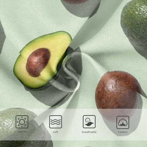 Wusikd Avocados Brown Girls' Underwear Cotton Girls Briefs Soft Toddler Underwear 2T3