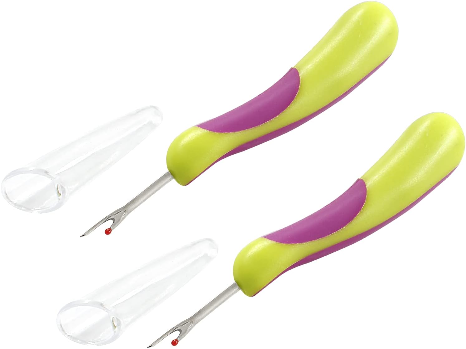 Amazon.com: Suiwotin 2pcs Seam Rippers Thread Remover, Large Ergonomic ...