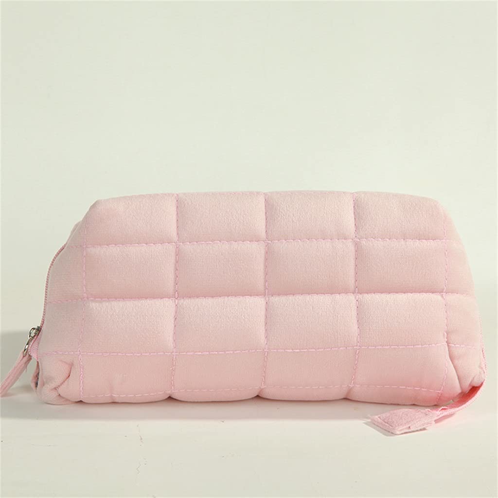 Estuches para lápices Útiles Escolares Papelería y Oficina Caja de lápices de Felpa Estuche Grande para lápices Estuche Lindo para lápices (Azul, Talla única) (Rosa Talla única)